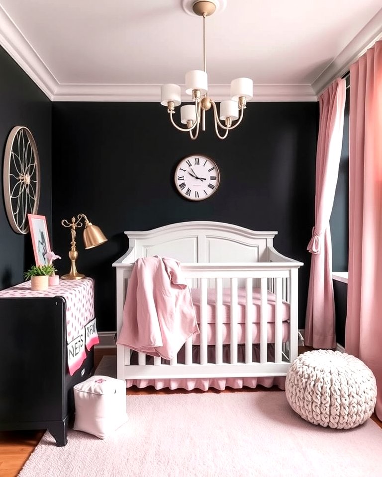 25 Black Nursery Ideas for Modern Baby Rooms