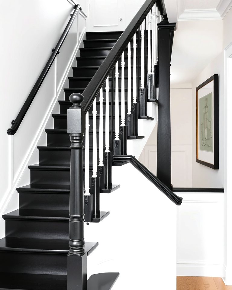 25 Black Staircase Ideas for Modern Homes
