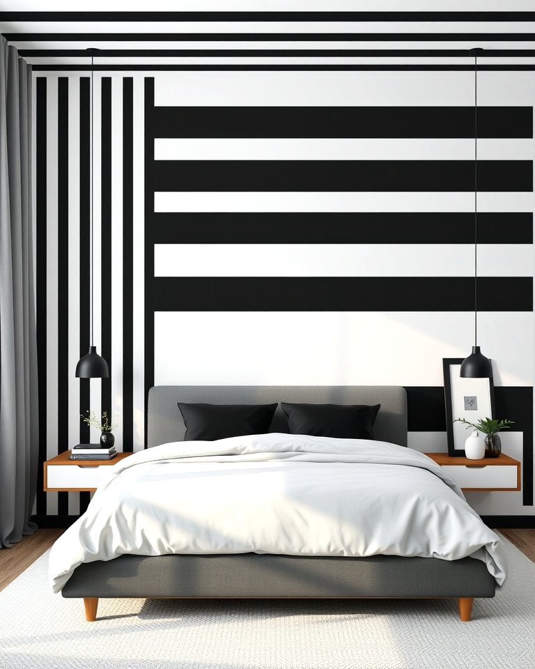 25 Black Accent Wall Bedroom Ideas for Drama