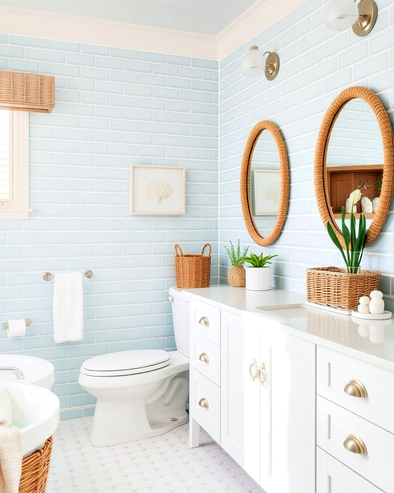 25 Blue and White Bathroom Ideas for a Fresh Look