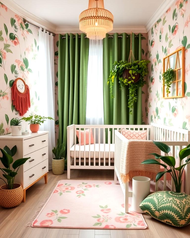 20 Pink and Green Nursery Ideas for a Sweet Retreat