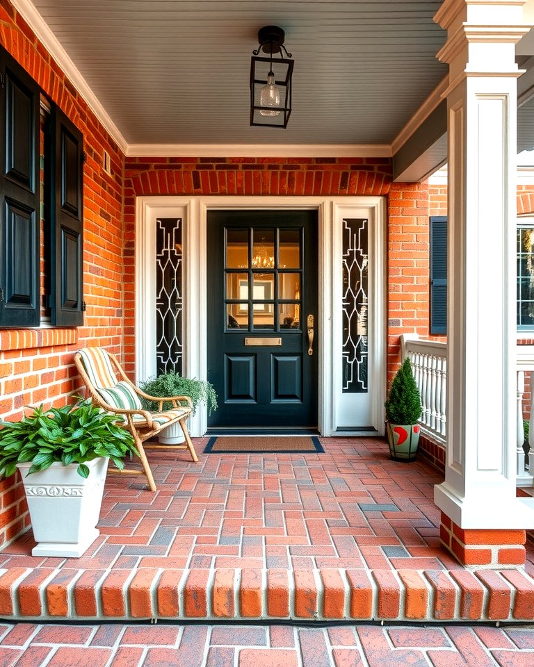 25 Brick Porch Ideas for a Charming Entrance