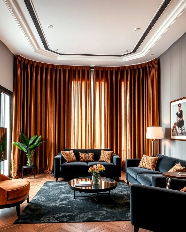 25 Chic Black and Brown Living Room Ideas for Modern Homes