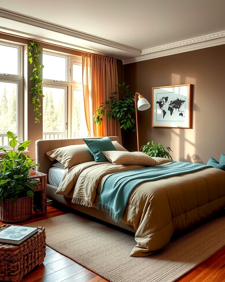 25 Brown Bedroom Ideas for a Warm and Cozy Atmosphere