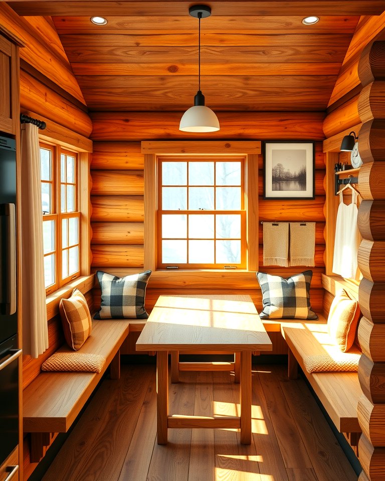 25 Log Cabin Kitchen Design Ideas for a Rustic Look