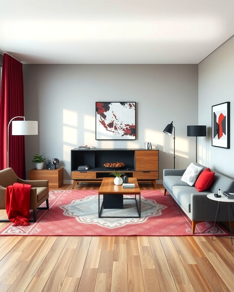 25 Burgundy Living Room Ideas for a Rich and Cozy Look