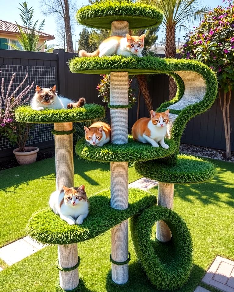 20 Outdoor Cat Tree Ideas for Your Feline Friends — free download