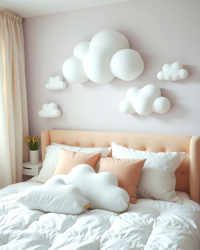 25 Dreamy Cloud-Themed Bedroom Ideas for Relaxation
