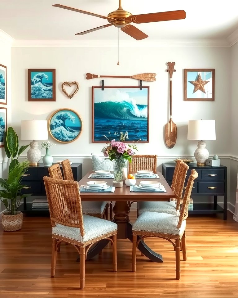 25 Coastal Dining Room Ideas for a Beachy Vibe