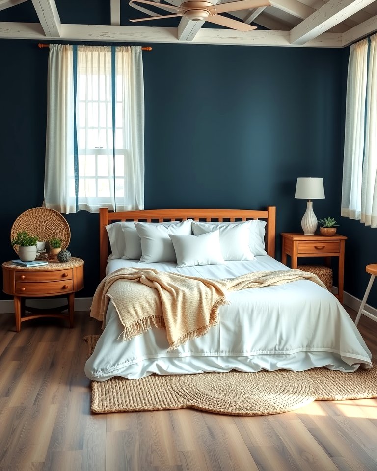 25 Dark Blue Bedroom Ideas for Cozy Nights