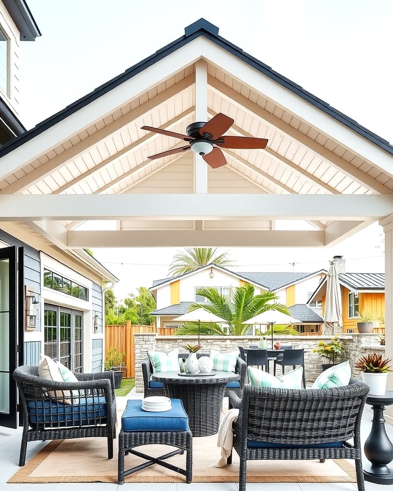 25 Gable Patio Roof Design Ideas for a Stylish Outdoor Space
