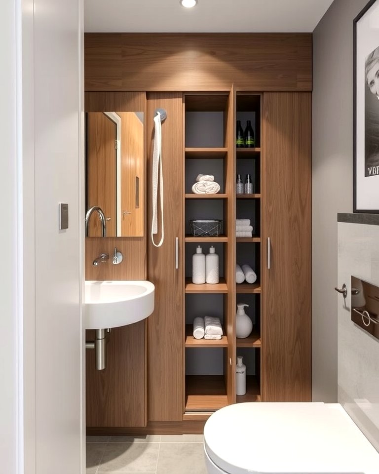 25 Bathroom Closet Ideas to Maximize Storage and Style