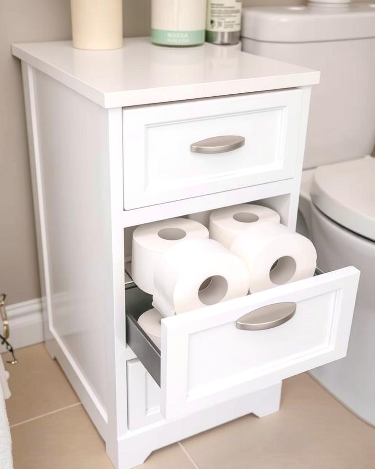 20 Toilet Paper Storage Ideas for Organized Bathrooms