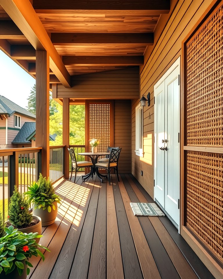25 Innovative Deck Lattice Ideas to Enhance Outdoor Spaces