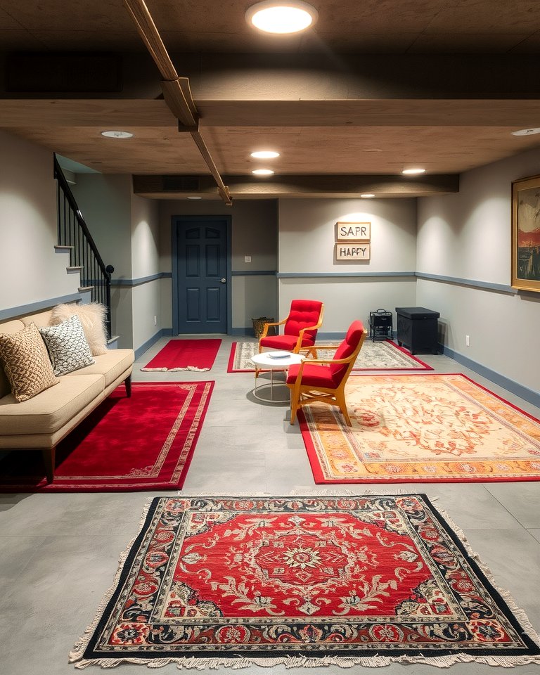 Best Rugs for Basement Cement Floors: Durability and Comfort