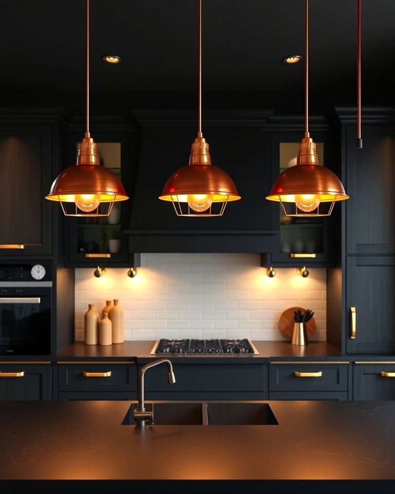 25 Black and Copper Kitchen Ideas for a Bold Look