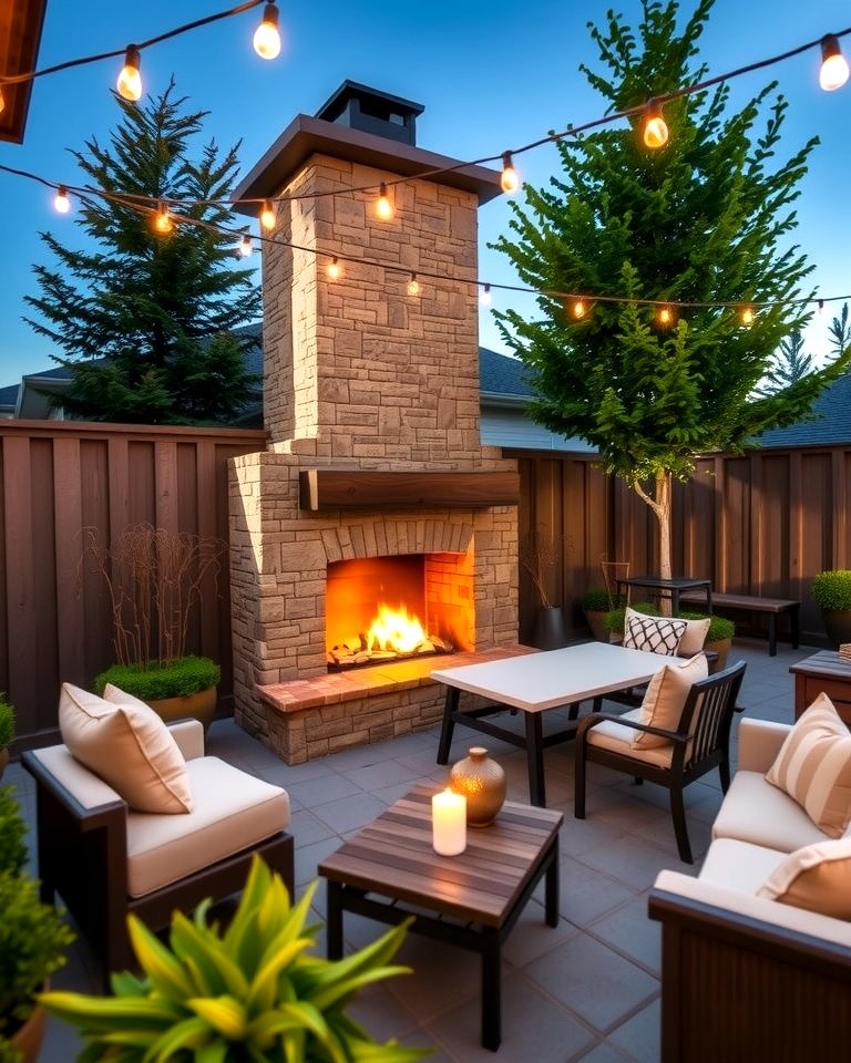 25 Cozy Corner Fireplace Ideas For Your Home Corner Fireplace In Outdoor Living Spaces