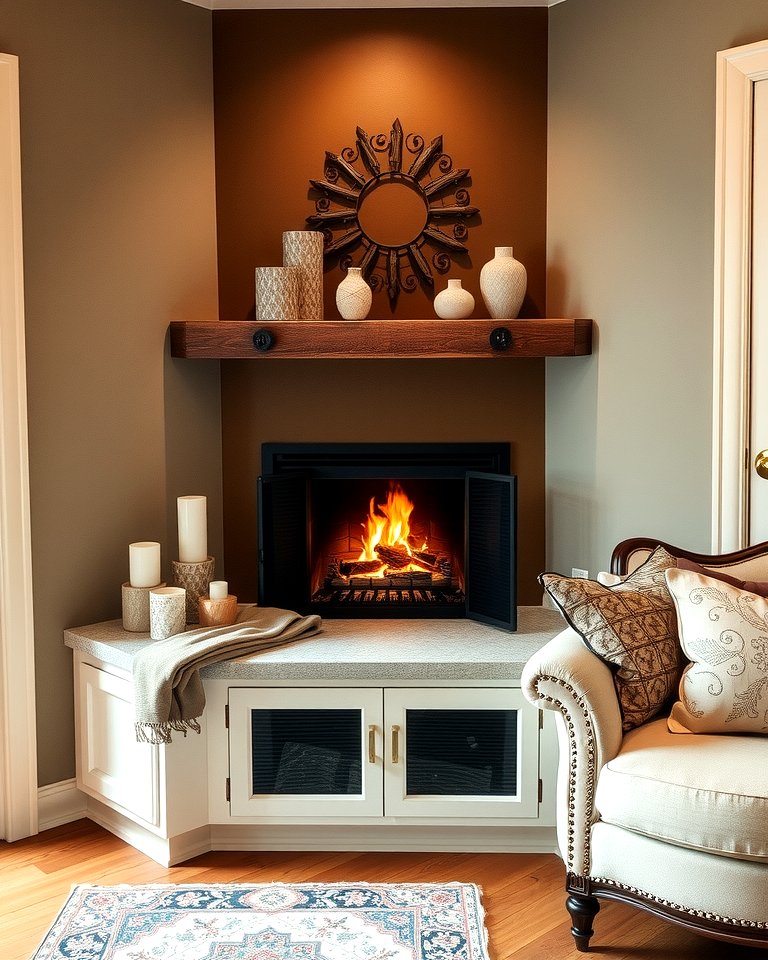 25 Cozy Corner Gas Fireplace Ideas for Your Home