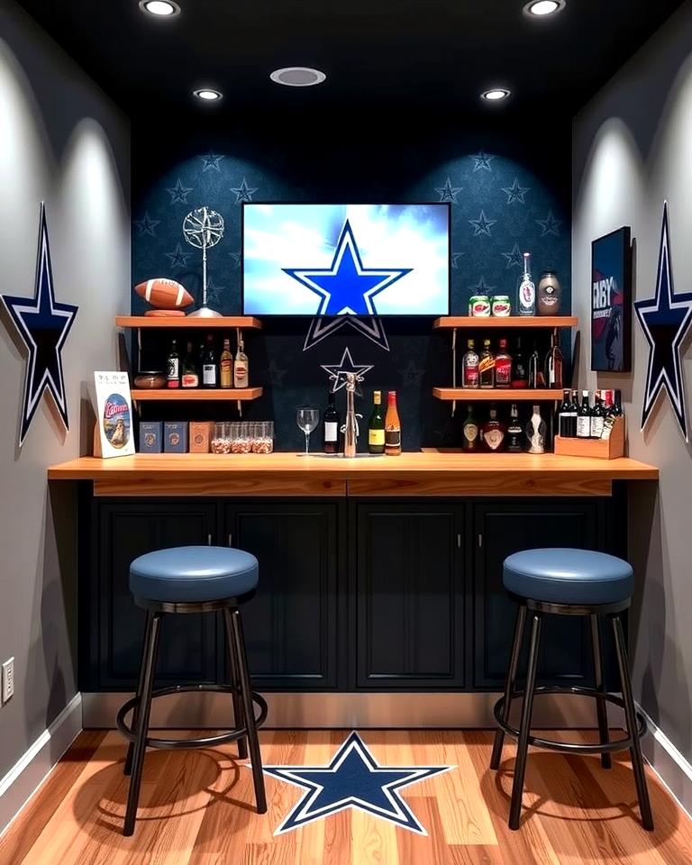 20 Dallas Cowboys Man Cave Ideas for True Fans