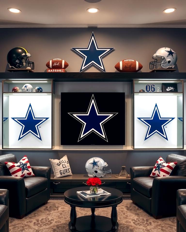20 Dallas Cowboys Man Cave Ideas for True Fans