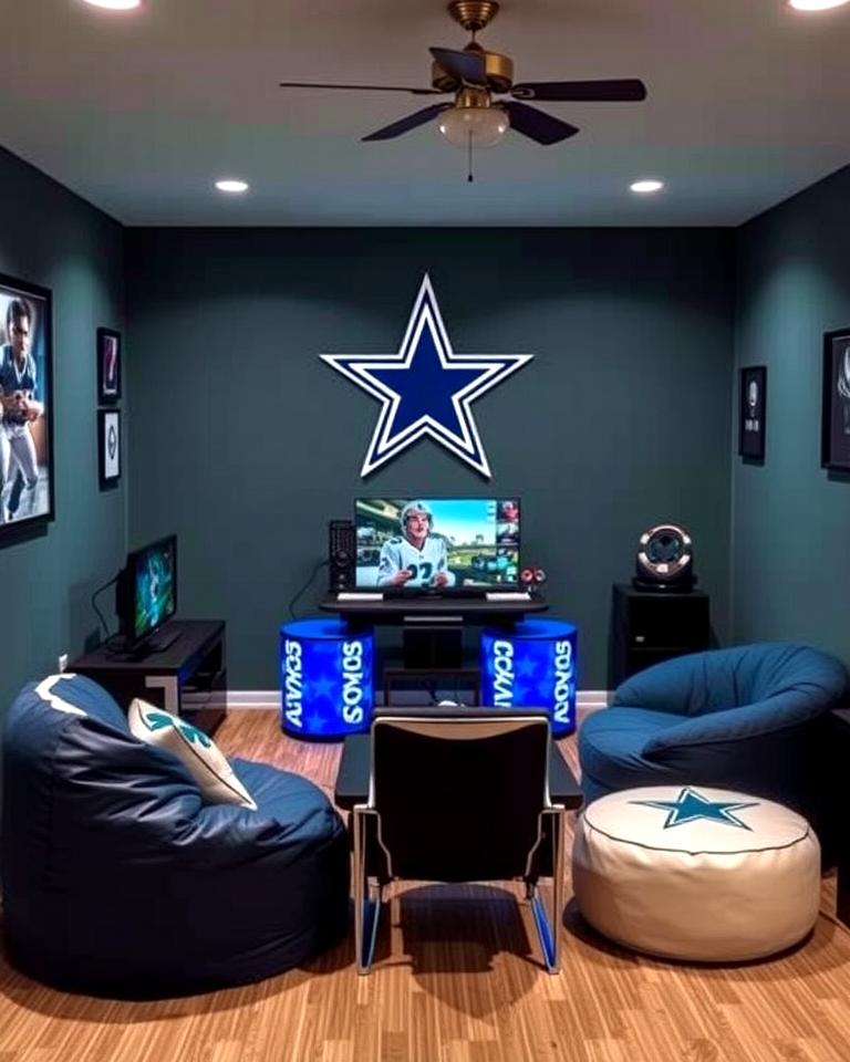 20 Dallas Cowboys Man Cave Ideas for True Fans