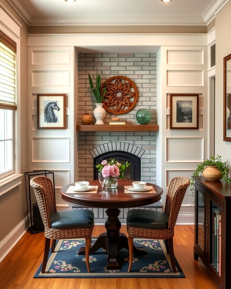 25 Dining Room With Fireplace Ideas for Cozy Gatherings