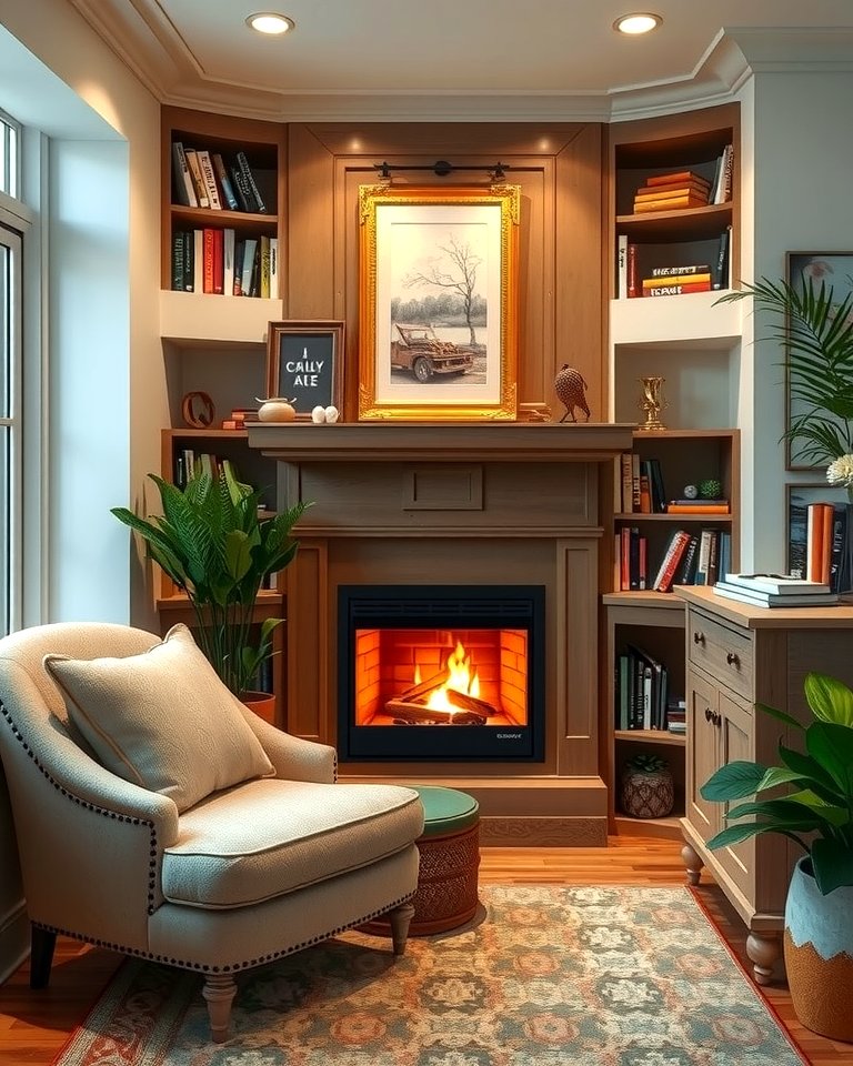 25 Cozy Corner Fireplace Ideas for Your Home