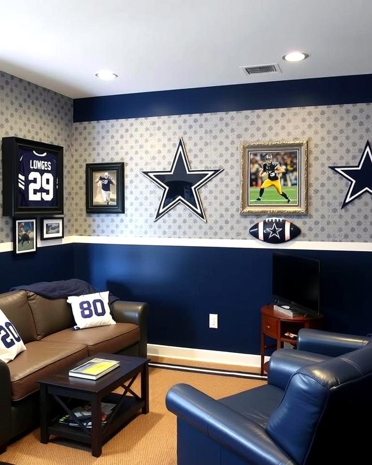 20 Dallas Cowboys Man Cave Ideas for True Fans