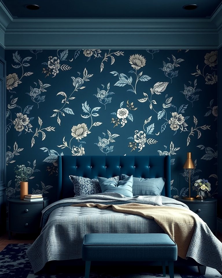 25 Dark Blue Bedroom Ideas for Cozy Nights