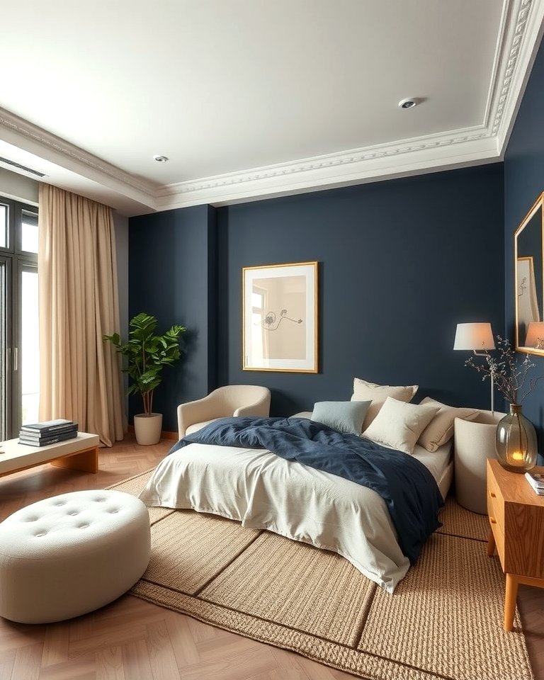 25 Dark Blue Bedroom Ideas for Cozy Nights