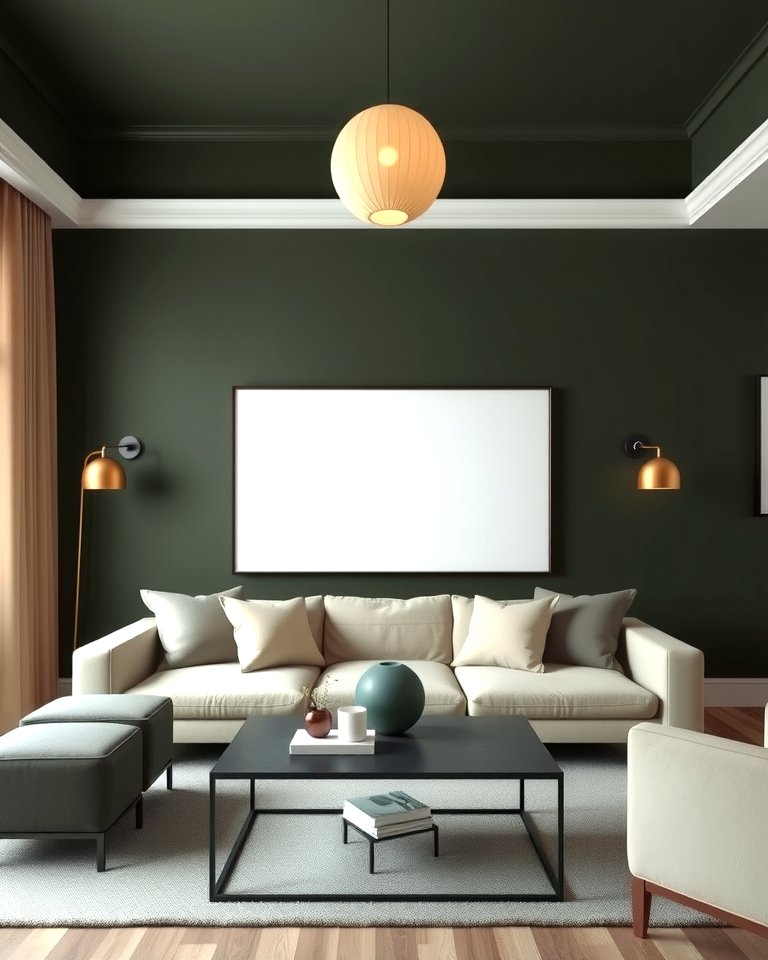 25 Dark Olive Green House Designs for a Modern Look