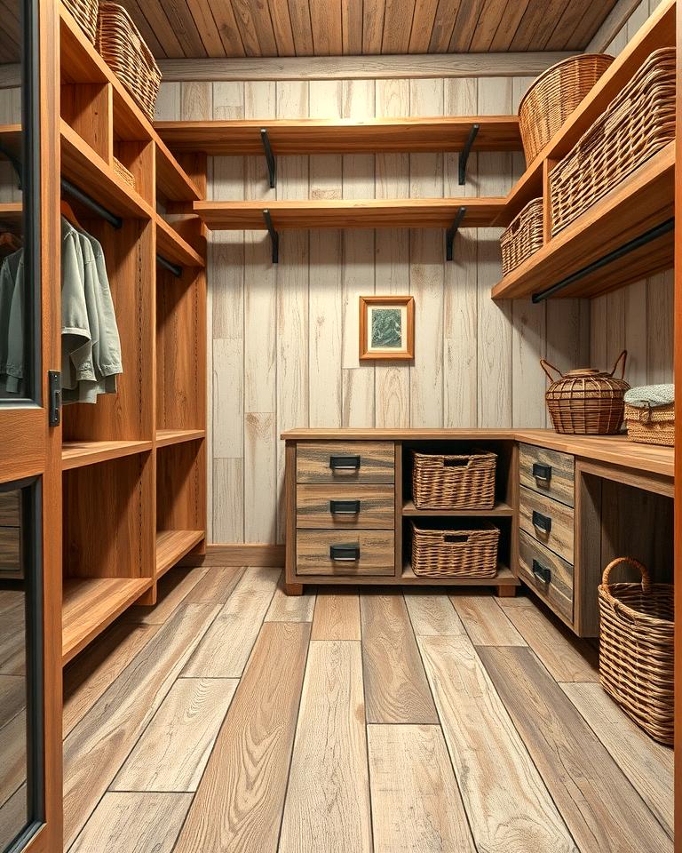 20 Rustic Closet Ideas for a Charming Storage Solution