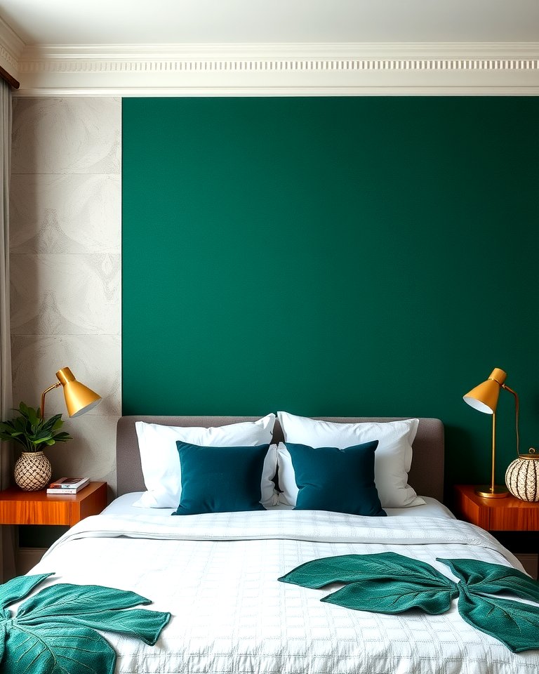 25 Emerald Green Bedroom Ideas for a Luxurious Feel