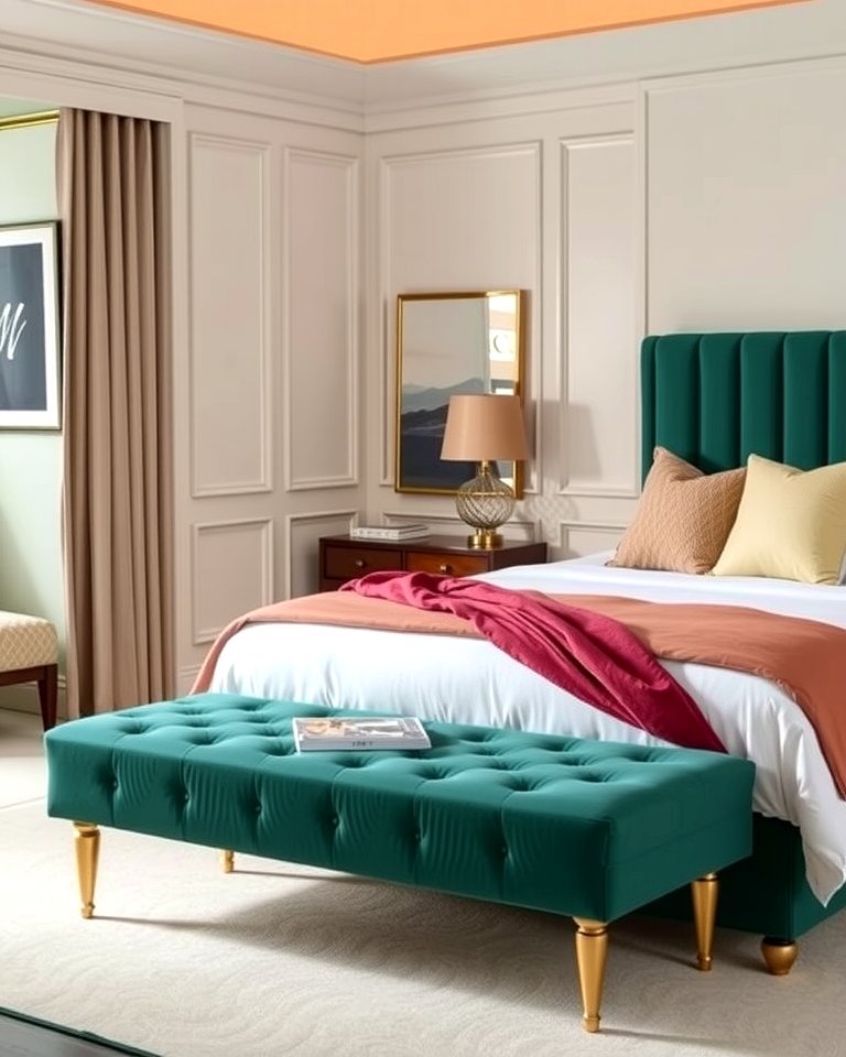 25 Emerald Green Bedroom Ideas for a Luxurious Feel