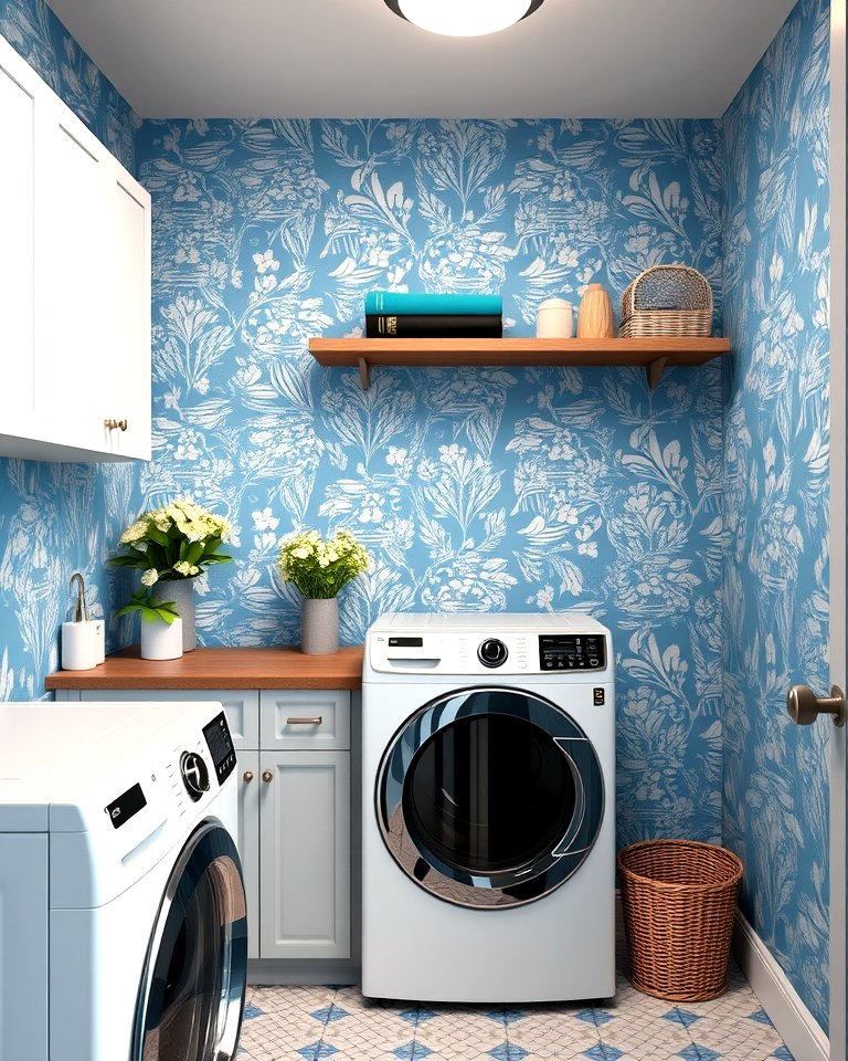 25 Blue Laundry Room Ideas for a Fresh and Clean Look