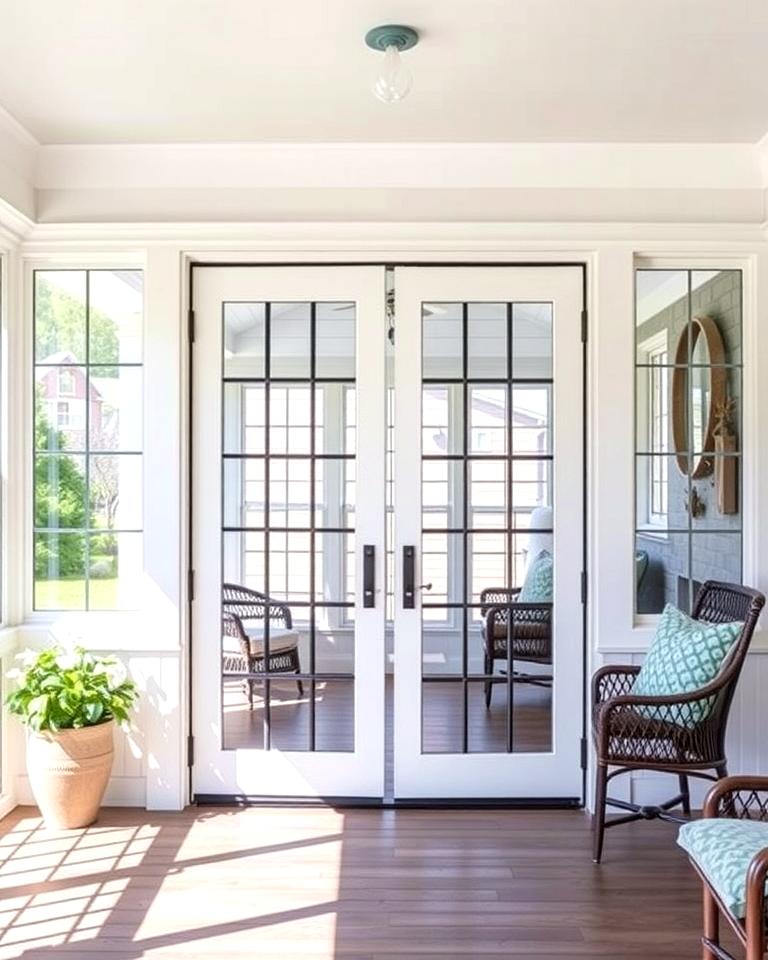 20 White Farmhouse With Wrap-around Porch Ideas