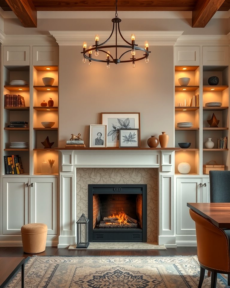 25 Dining Room With Fireplace Ideas for Cozy Gatherings