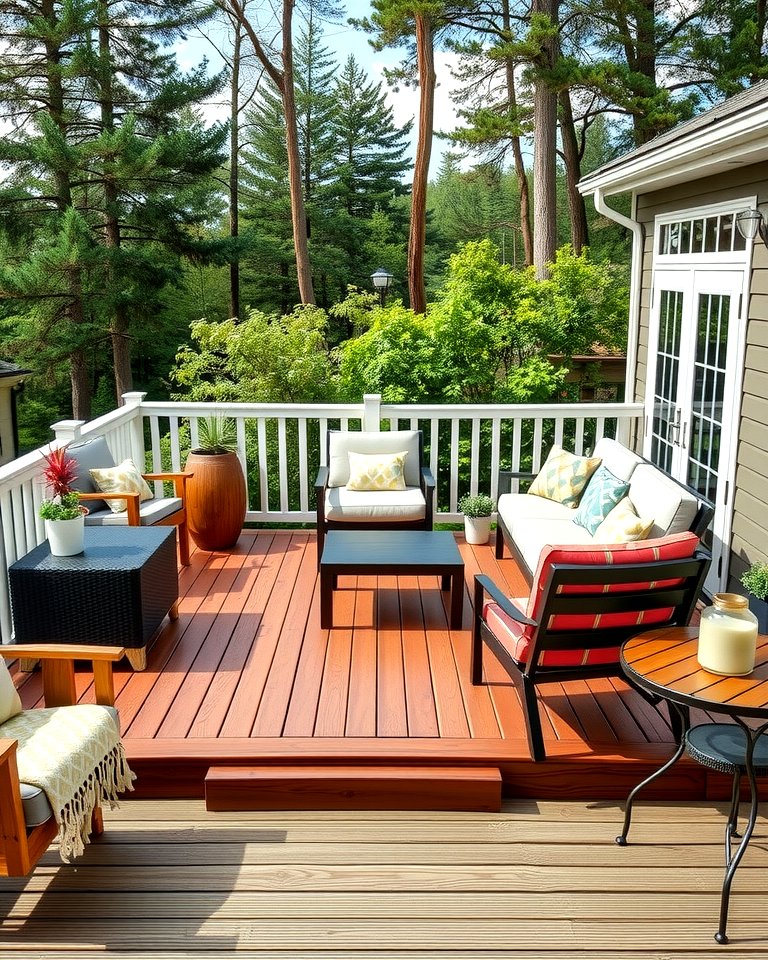 25 Deck Furniture Ideas for Comfortable Outdoor Living