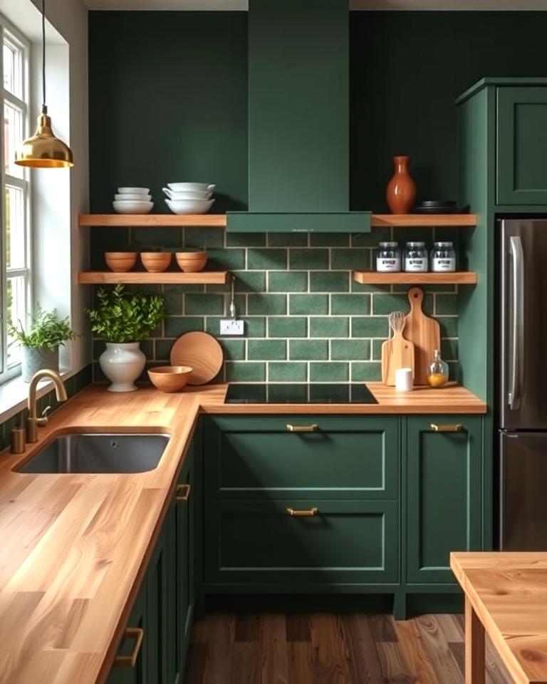 20 Forest Green Kitchen Ideas for a Bold and Vibrant Look