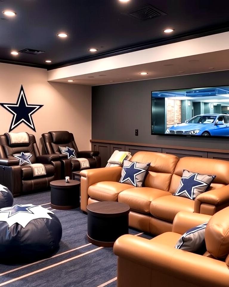 20 Dallas Cowboys Man Cave Ideas for True Fans