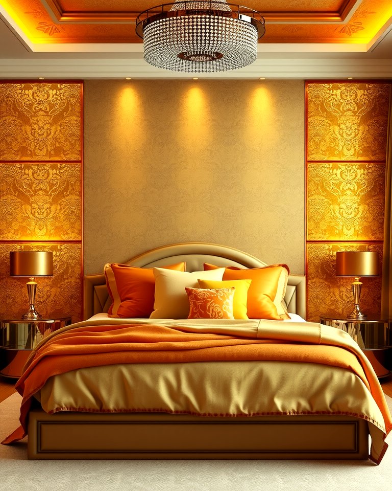25 Gold Bedroom Ideas for a Luxurious Retreat
