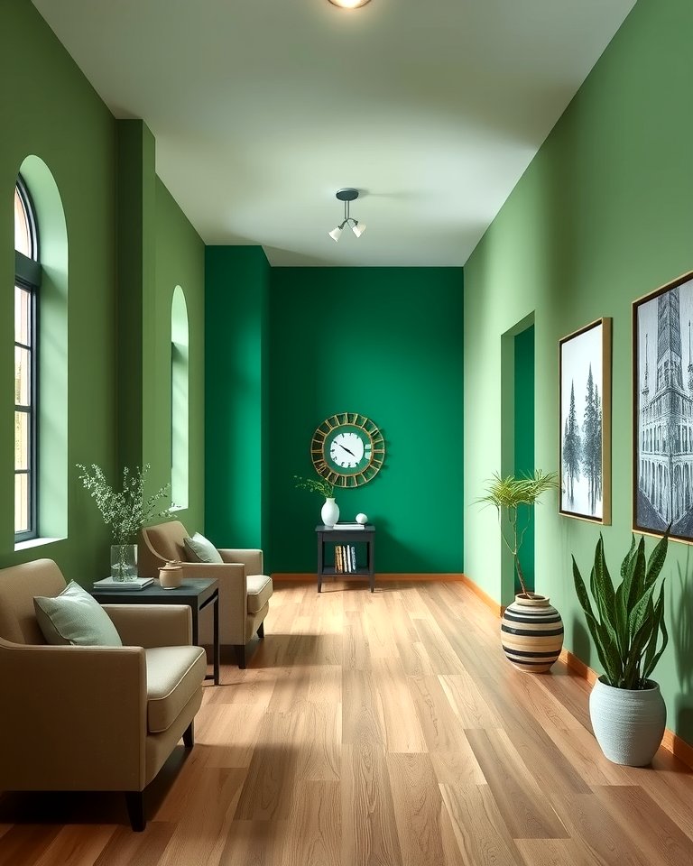 25 Green Hallway Ideas for a Fresh and Inviting Home