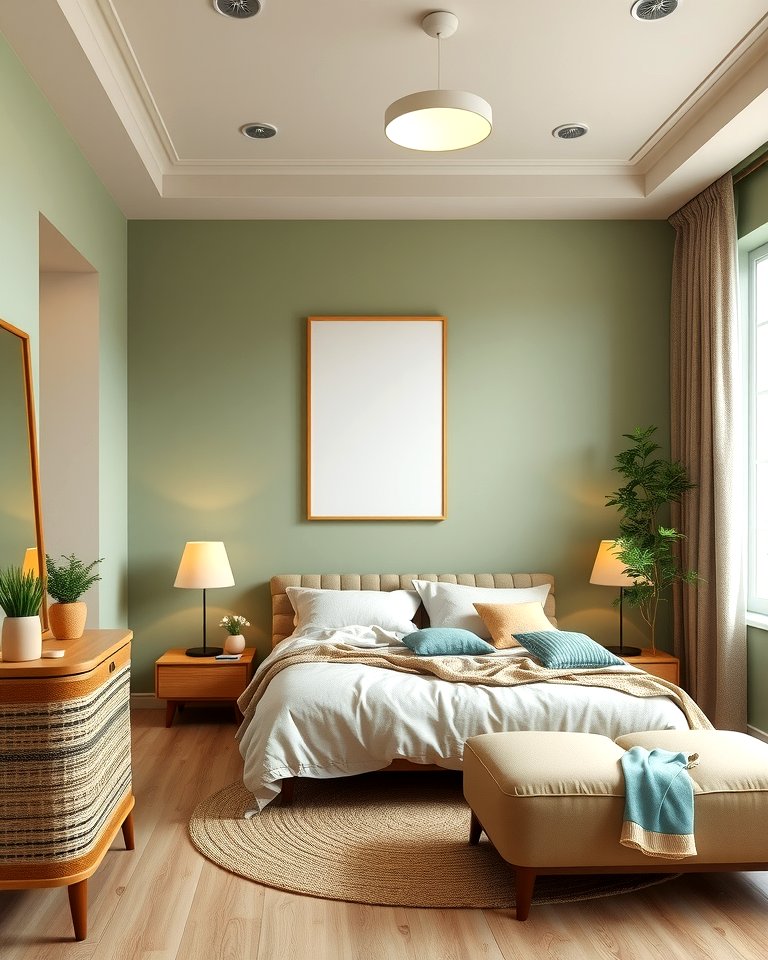 25 Light Green Bedroom Ideas for a Fresh and Calming Space