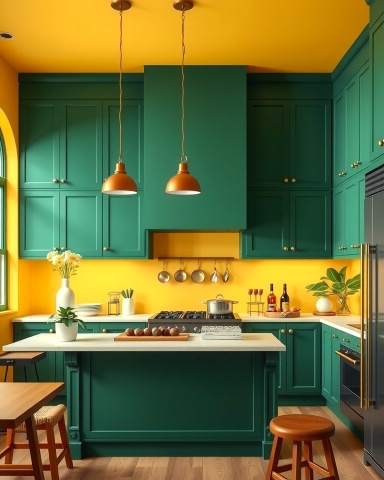 25 Green and Yellow Kitchen Ideas for Freshness