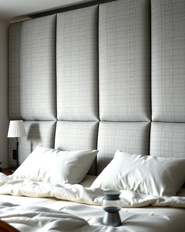 25 Elegant Grey Headboard Bedroom Ideas for a Calm Space