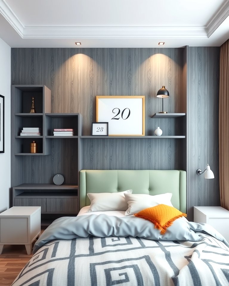 25 Elegant Grey Headboard Bedroom Ideas for a Calm Space