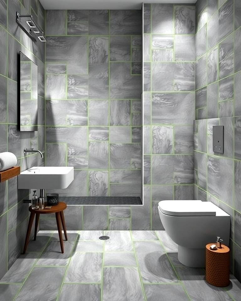 20 Green and Grey Bathroom Ideas for a Modern Look