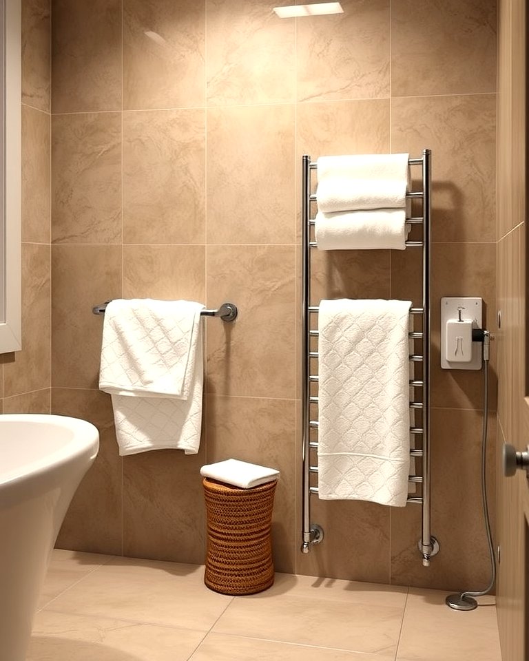 25 Creative Bathroom Towel Rack Ideas for Your Space
