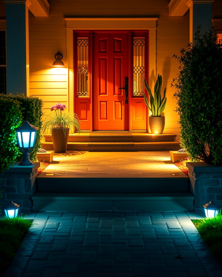 25 Front Step Ideas to Enhance Your Home's Entrance