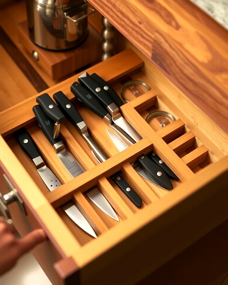25 Knife Storage Ideas for a ClutterFree Kitchen